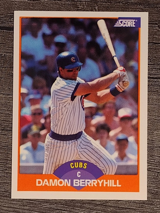 1989 Score #336 Damon Berryhill
