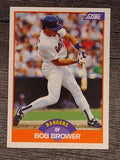 1989 Score #344 Bob Brower