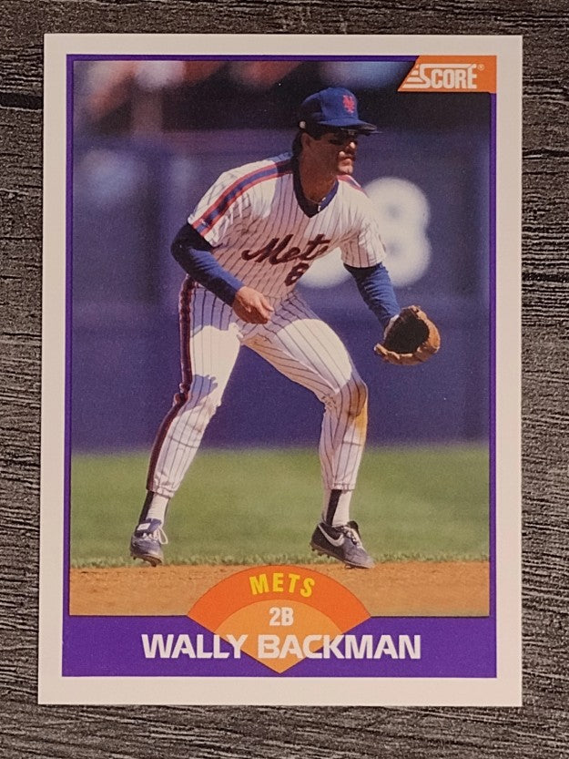 1989 Score #315 Wally Backman