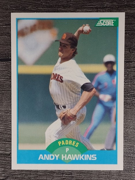 1989 Score #118 Andy Hawkins