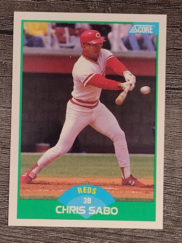1989 Score #104 Chris Sabo RC