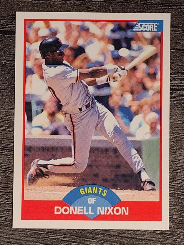 1989 Score #481 Donell Nixon