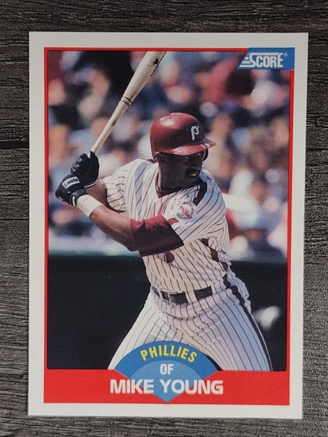 1989 Score #494 Mike Young