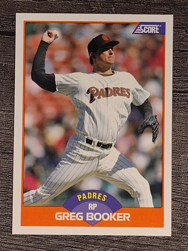 1989 Score #417 Greg Booker