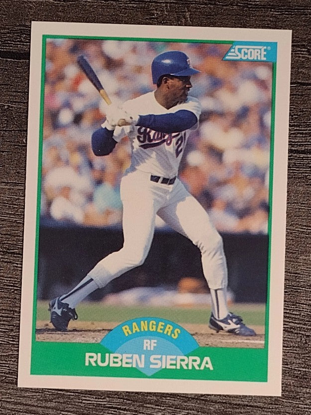 1989 Score #43 Ruben Sierra