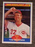 1989 Score #658 Tom Browning HL