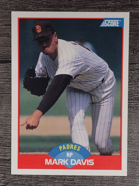 1989 Score #490 Mark Davis