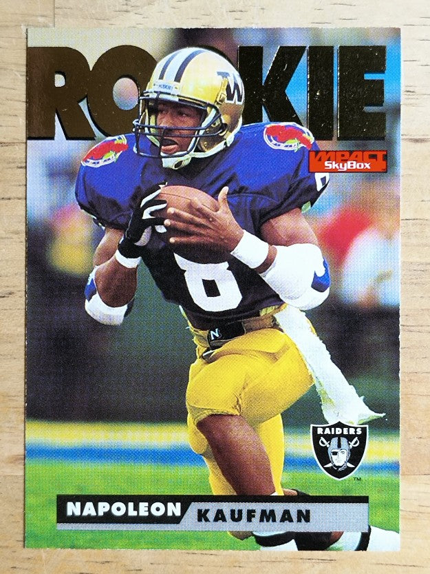 1995 SkyBox Impact #182 Napoleon Kaufman RC