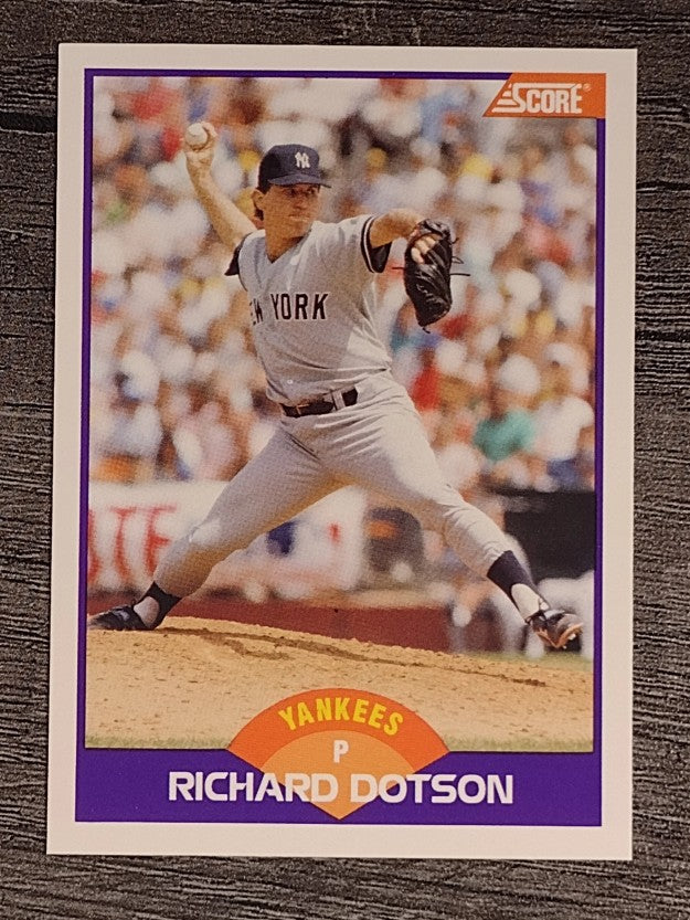 1989 Score #278 Rich Dotson