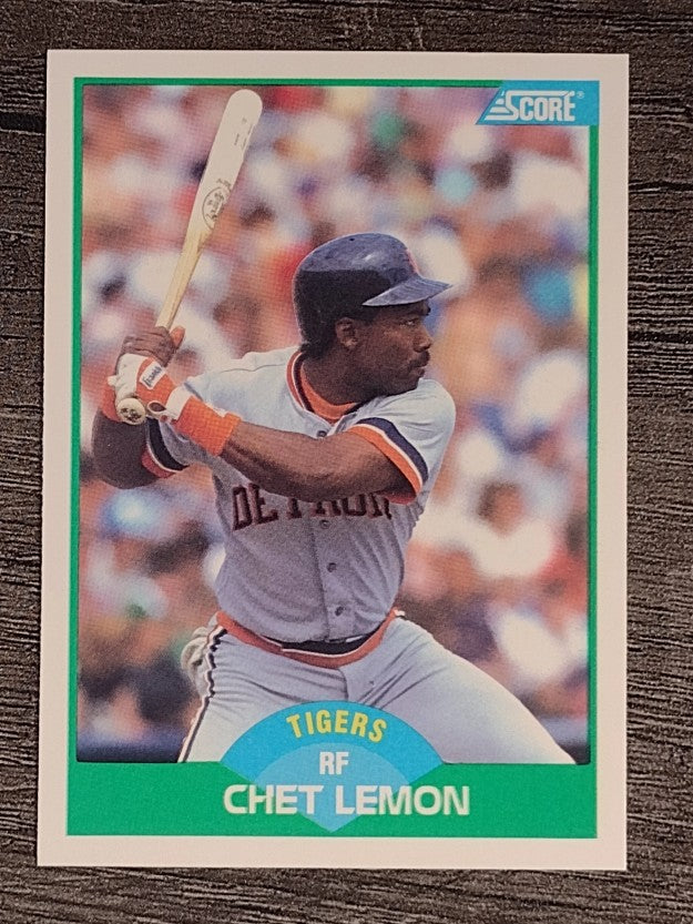 1989 Score #44 Chet Lemon