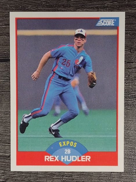 1989 Score #470 Rex Hudler