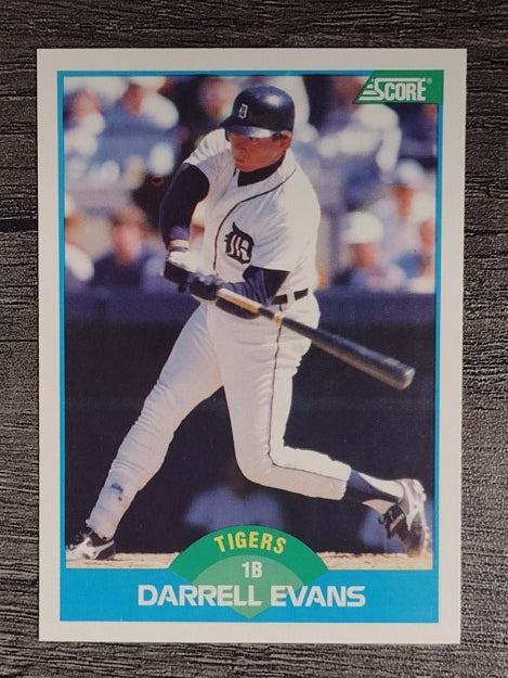 1989 Score #171 Darrell Evans