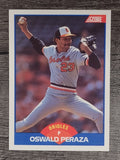 1989 Score #571 Oswald Peraza RC