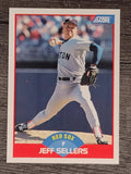 1989 Score #491 Jeff Sellers