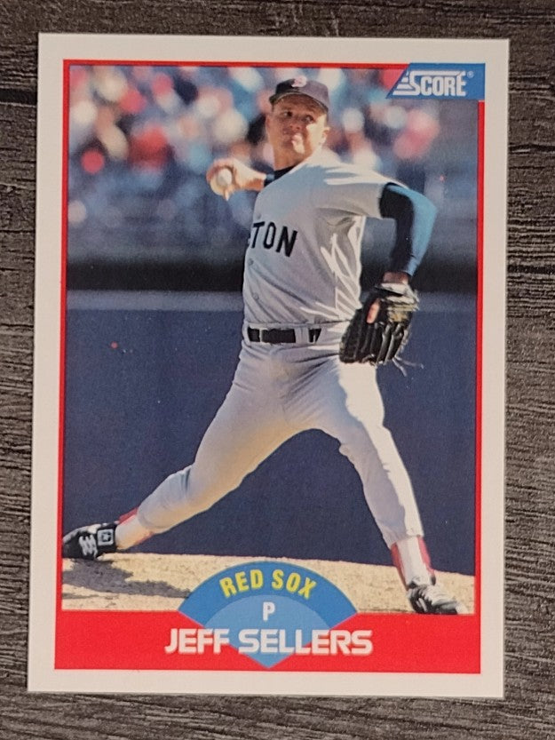 1989 Score #491 Jeff Sellers