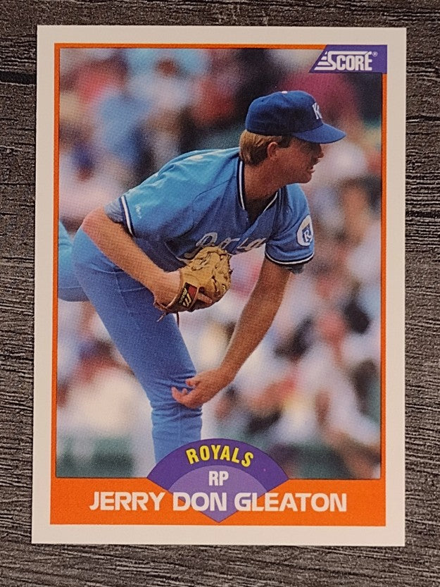 1989 Score #423 Jerry Don Gleaton