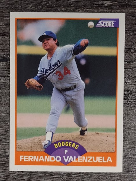 1989 Score #437 Fernando Valenzuela