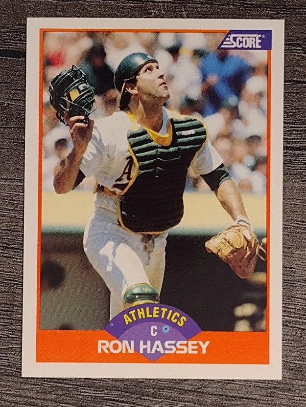 1989 Score #334 Ron Hassey
