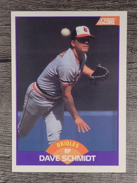 1989 Score #292 Dave Schmidt