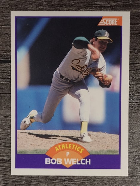 1989 Score #308 Bob Welch