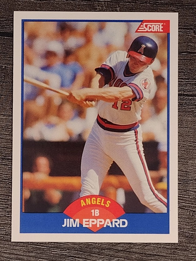 1989 Score #607 Jim Eppard