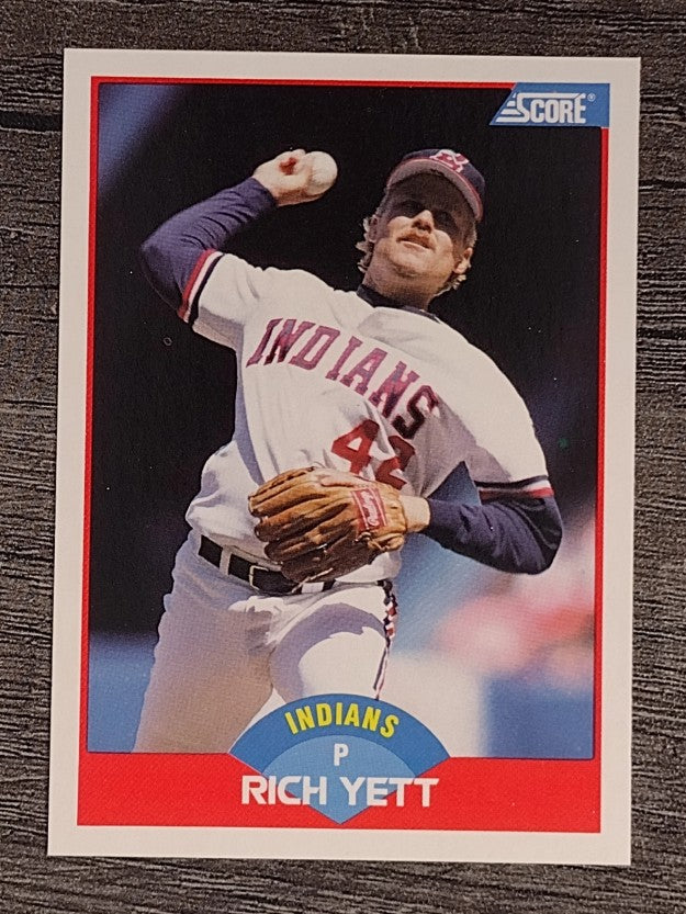 1989 Score #467 Rich Yett