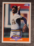 1989 Score #430 Mark Clear