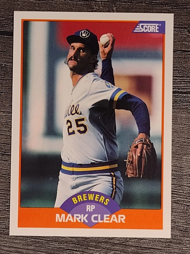 1989 Score #430 Mark Clear