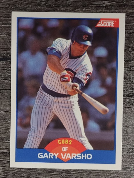 1989 Score #604 Gary Varsho