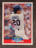 1989 Score #484 Jeff Kunkel