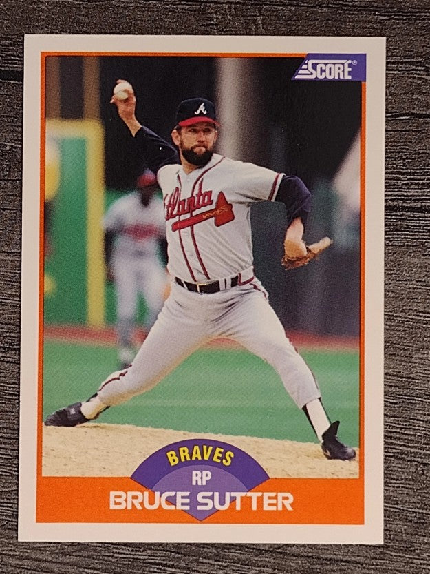1989 Score #425 Bruce Sutter