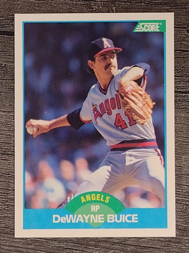 1989 Score #153 DeWayne Buice