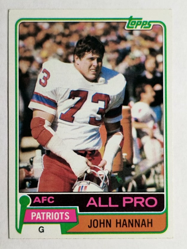 1981 Topps #80 John Hannah AP