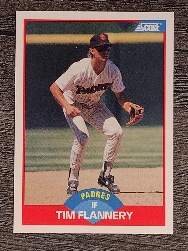 1989 Score #513 Tim Flannery