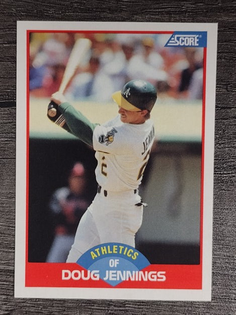 1989 Score #459 Doug Jennings RC