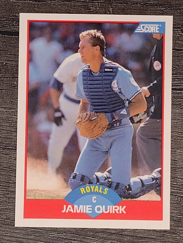 1989 Score #461 Jamie Quirk