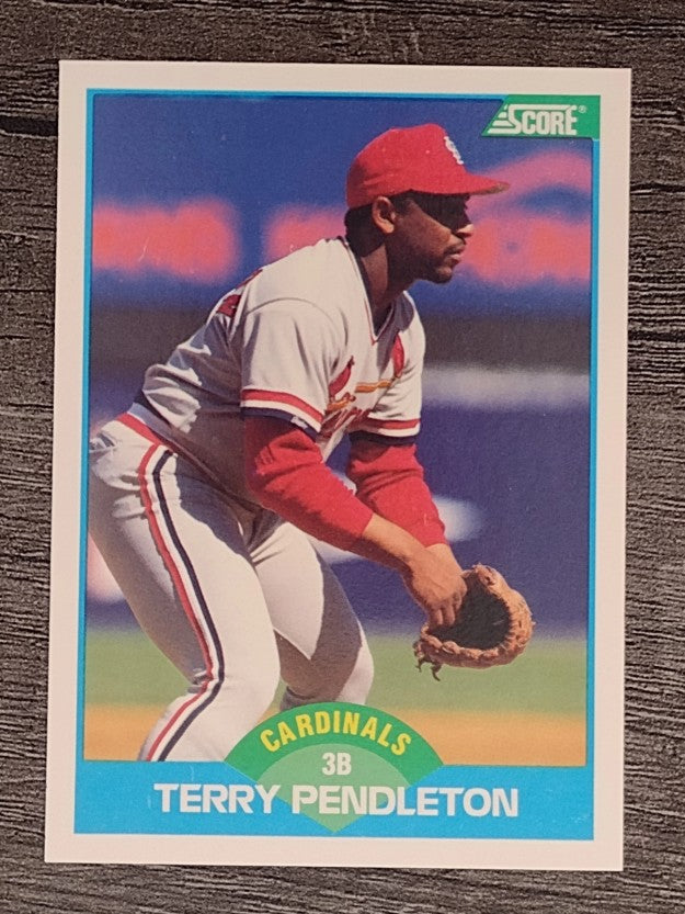 1989 Score #137 Terry Pendleton