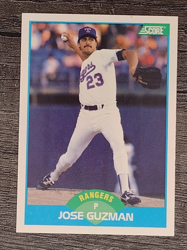 1989 Score #143 Jose Guzman
