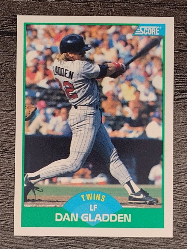 1989 Score #62 Dan Gladden
