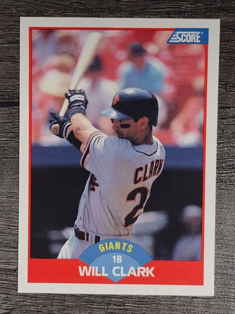 1989 Score #450 Will Clark