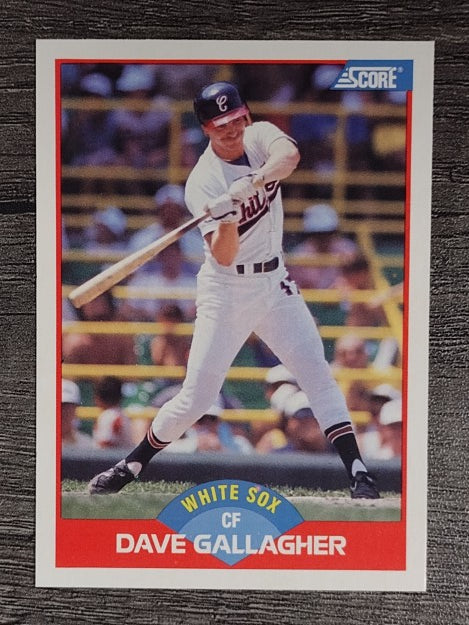 1989 Score #455 Dave Gallagher