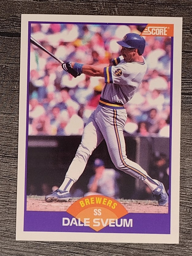 1989 Score #256 Dale Sveum
