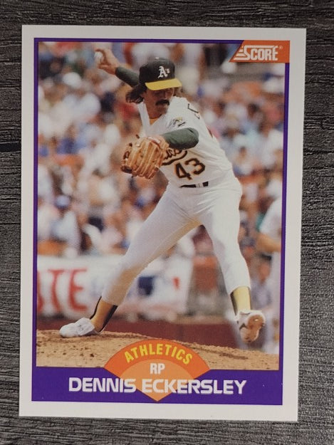1989 Score #276 Dennis Eckersley
