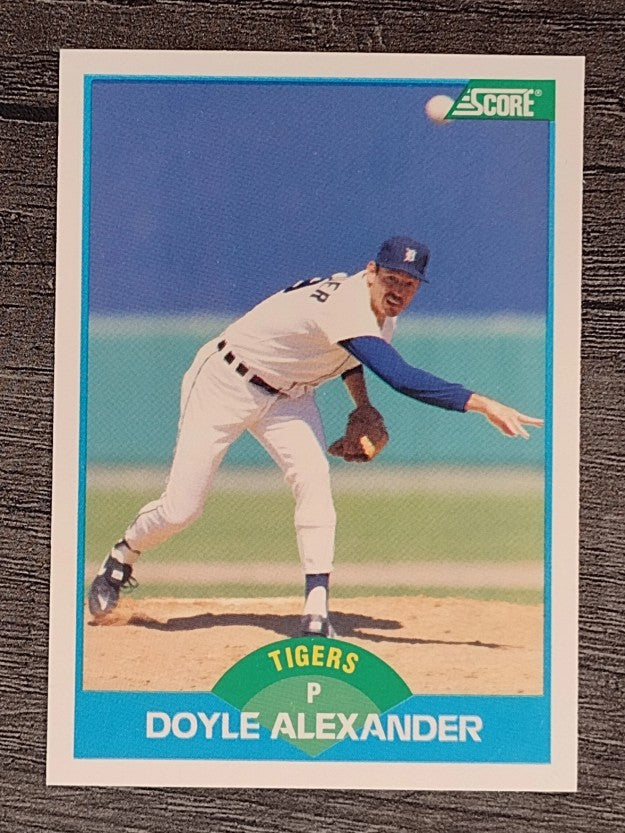 1989 Score #129 Doyle Alexander