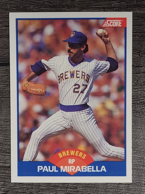 1989 Score #569 Paul Mirabella