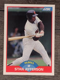 1989 Score #519 Stan Jefferson