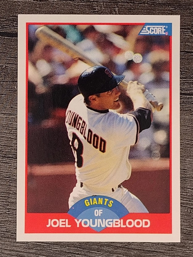 1989 Score #539 Joel Youngblood