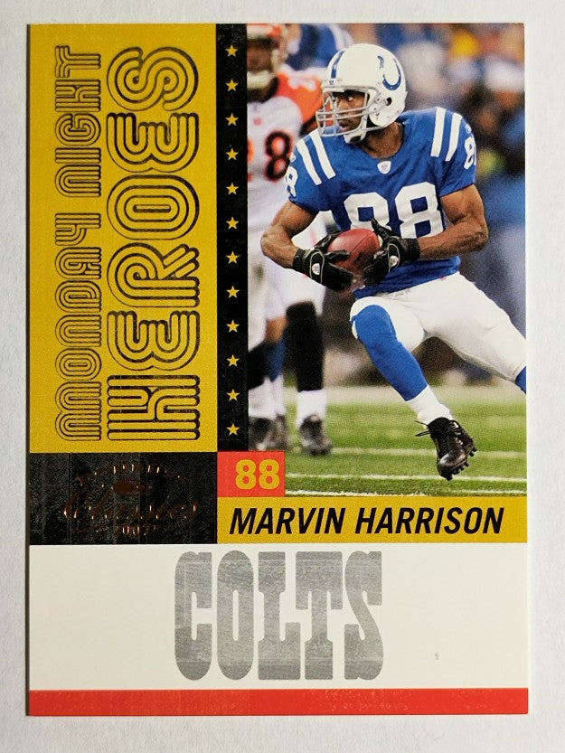 2007 Donruss Classics Monday Night Heroes Bronze #28 Marvin Harrison