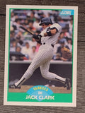 1989 Score #25 Jack Clark