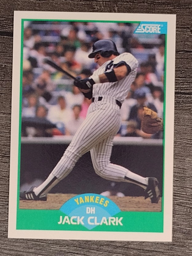1989 Score #25 Jack Clark
